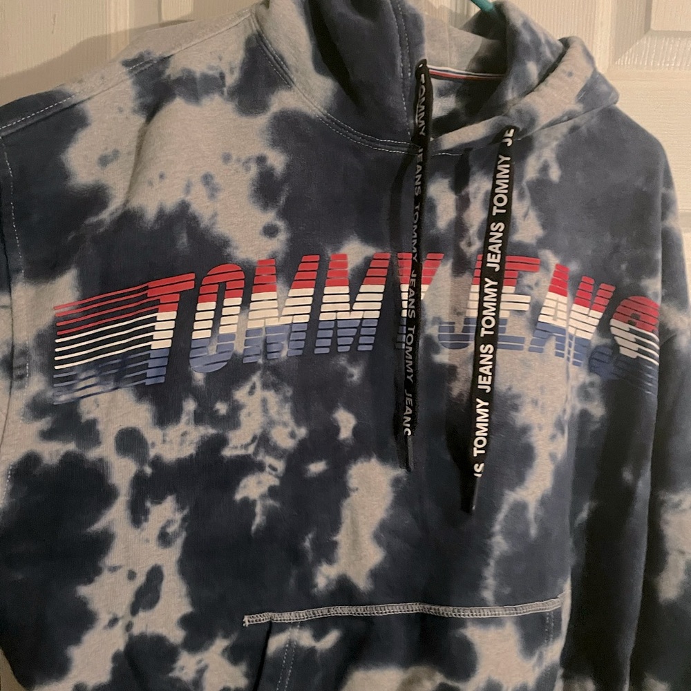 Tommy Hilfiger oversize tiedye hoodie size small